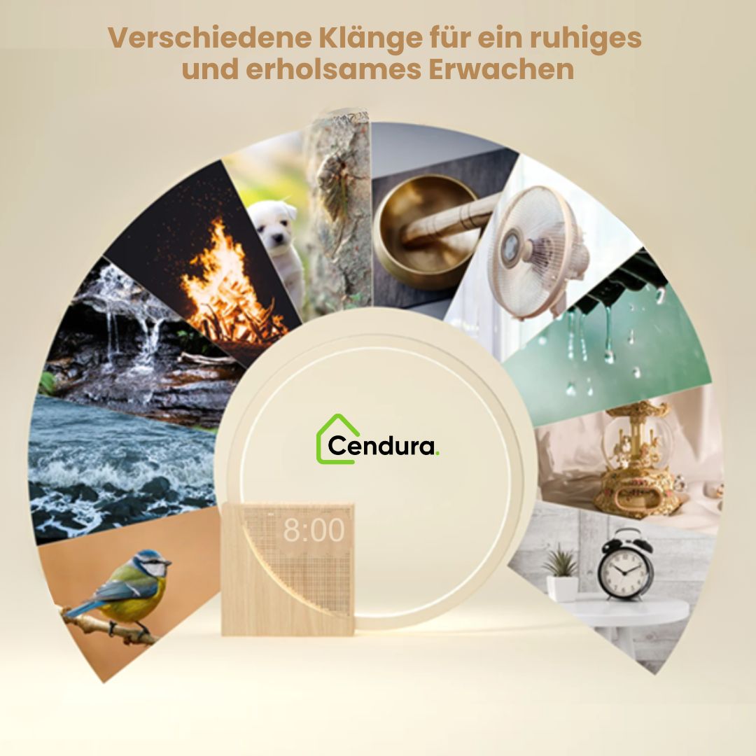 Zonsopgang Wecker met Licht | Wecker met Oplaadfunctie | WeckSchein