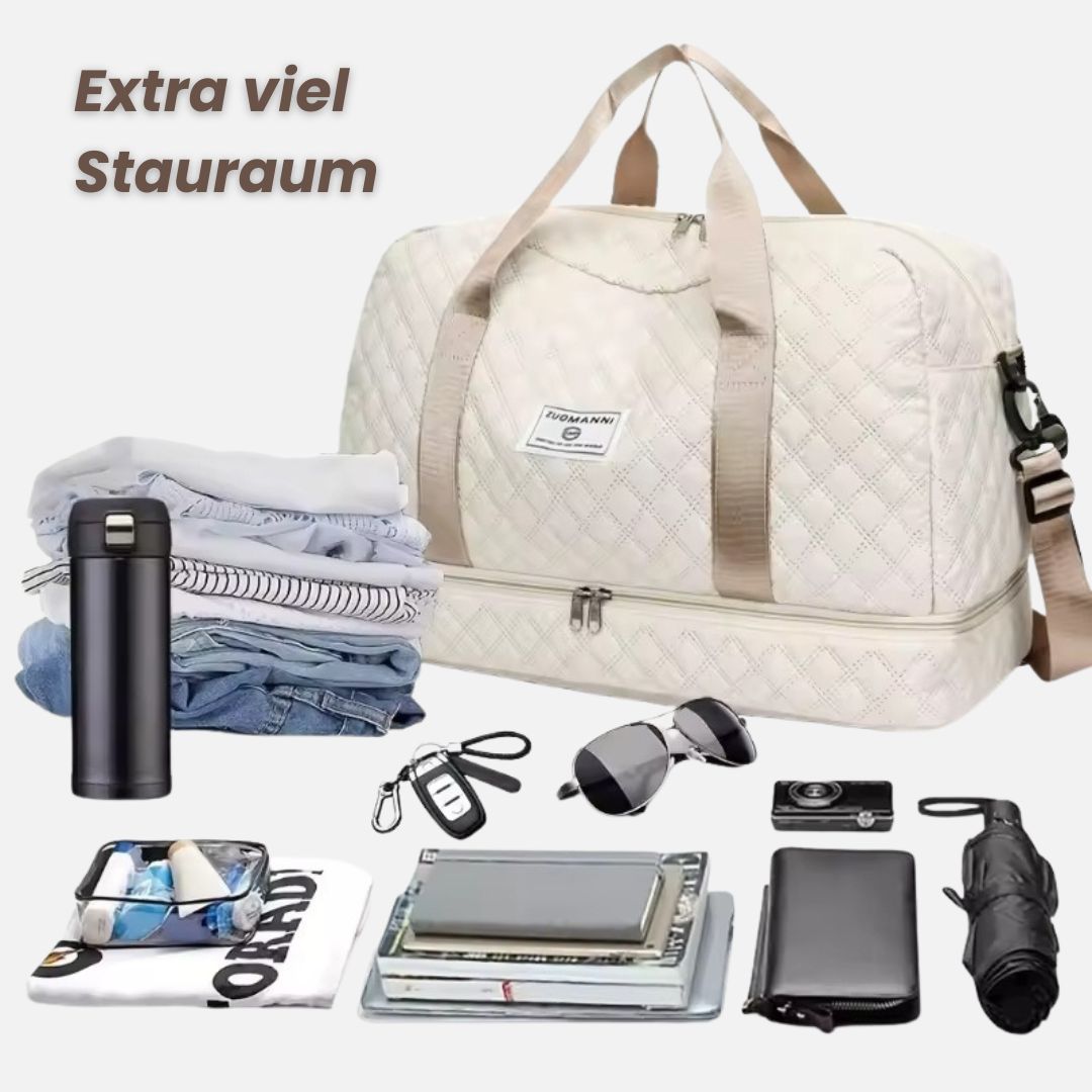 Weekendtas voor Dames & Heren | Sporttas met Schoenenvak | UrbanFold