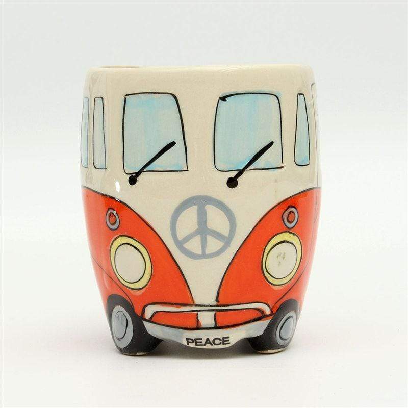 GroovyCup Camperbus-Becher – Retro-keramische Koffiemok 330 ml