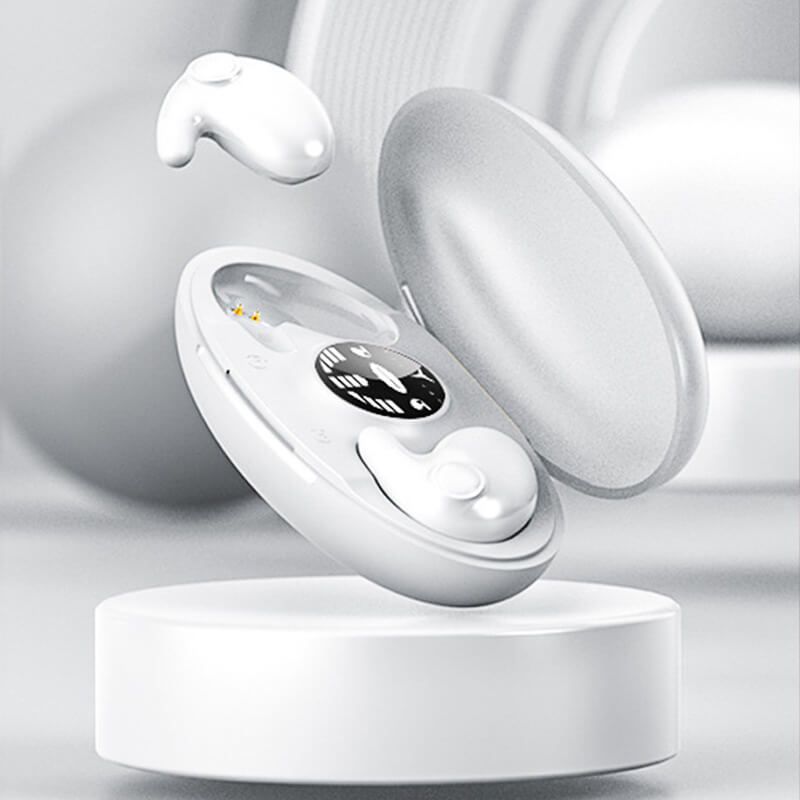 Brehn | Onzichtbare draadloze slaapkoptelefoon Ipx5 waterdicht