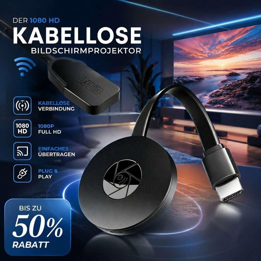 WLAN HDMI Adapter voor Scherm Spiegelen | SpiegelFunk