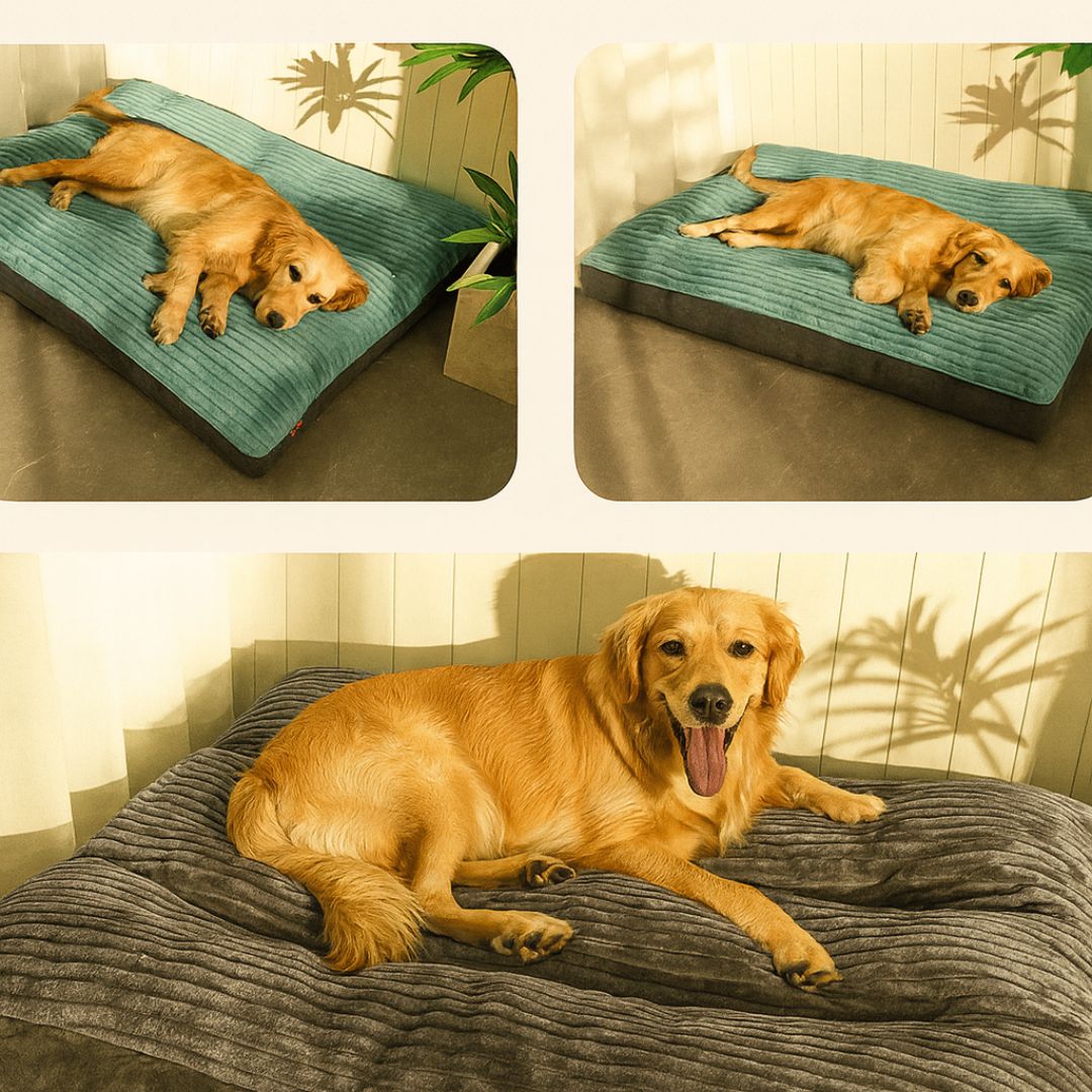 Orthopedisch Hondenbed voor Grote & Kleine Honden | Hondenkussen Wasbaar | WuffNest