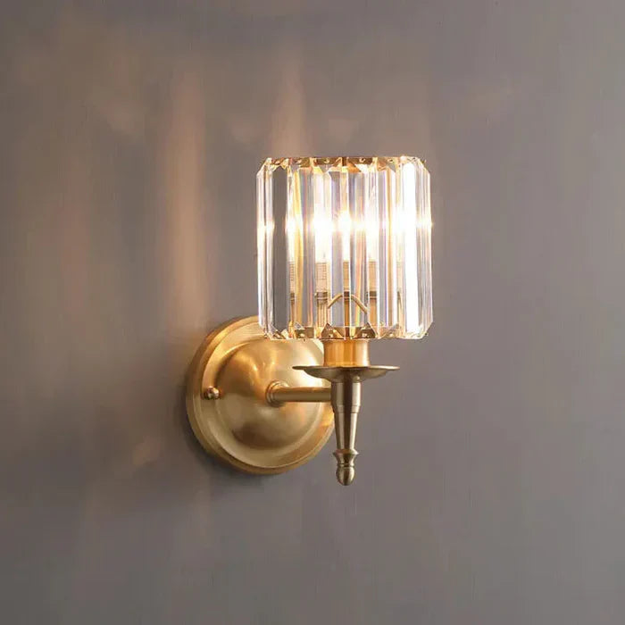 Elegante Wandlamp in Kristal in Glamourstijl