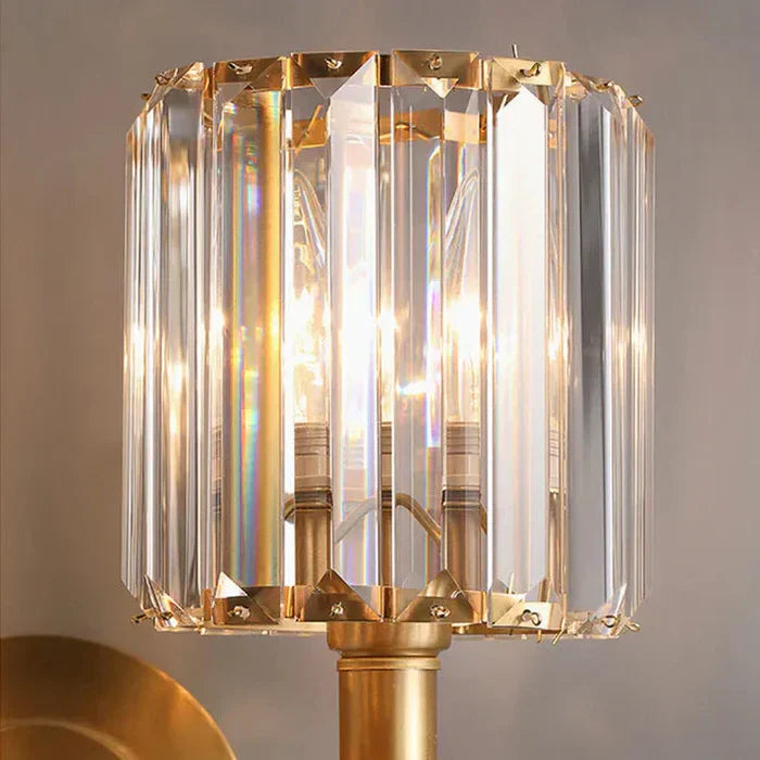 Elegante Wandlamp in Kristal in Glamourstijl