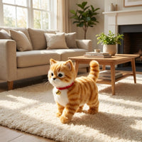 Interactief Knuffelkat Speelgoed met Realistische Bewegingen voor Kinderen