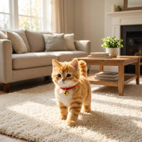 Interactief Knuffelkat Speelgoed met Realistische Bewegingen voor Kinderen