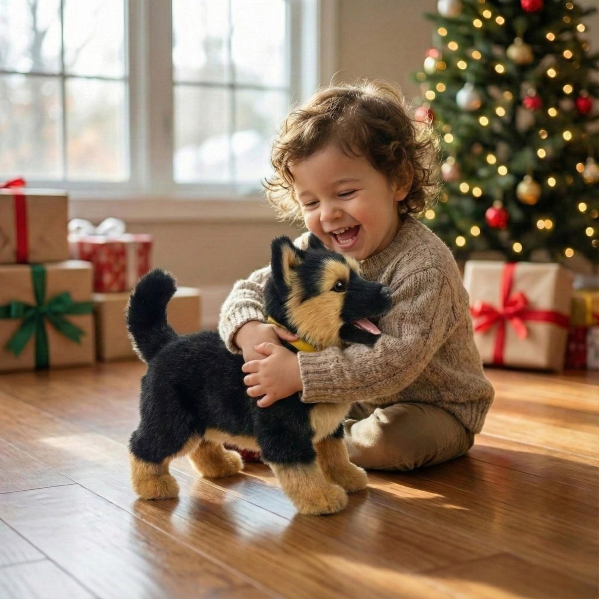Interactieve Robot Puppy met Realistische Bewegingen voor Speelse Plezier