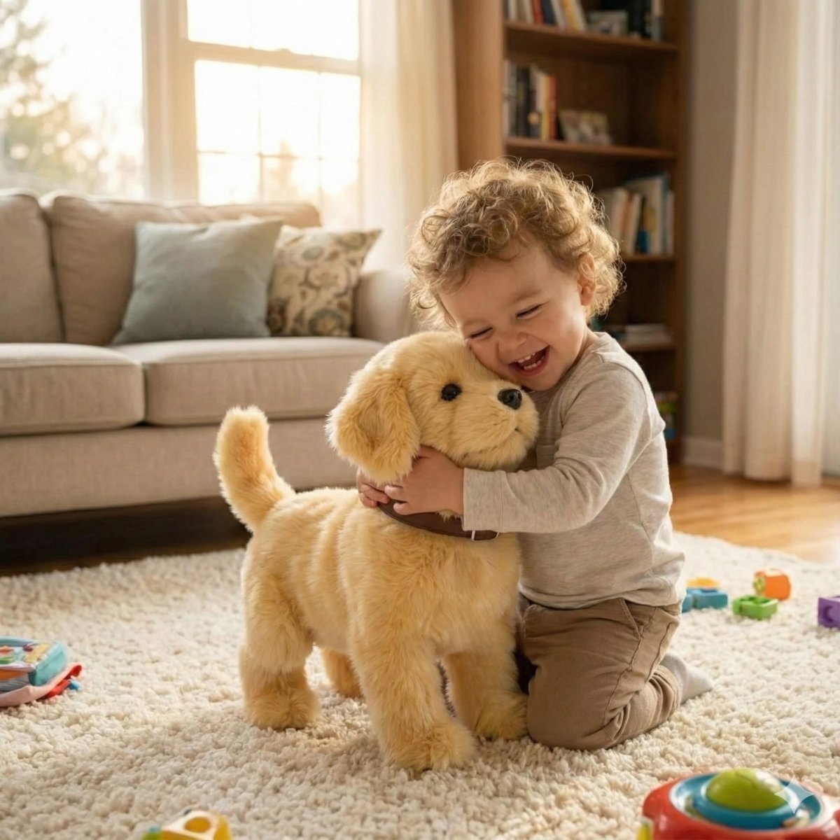 Interactieve Robot Puppy Speelgoed met Realistische Bewegingen voor Kinderen