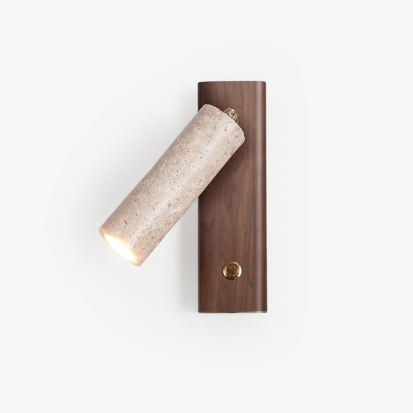 Ornoria Wandlamp Cilindrisch in Travertin