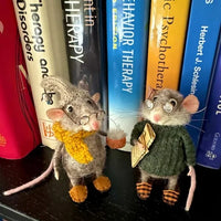 WhiskerWool™ – Handgemaakte, naaldvilt muis