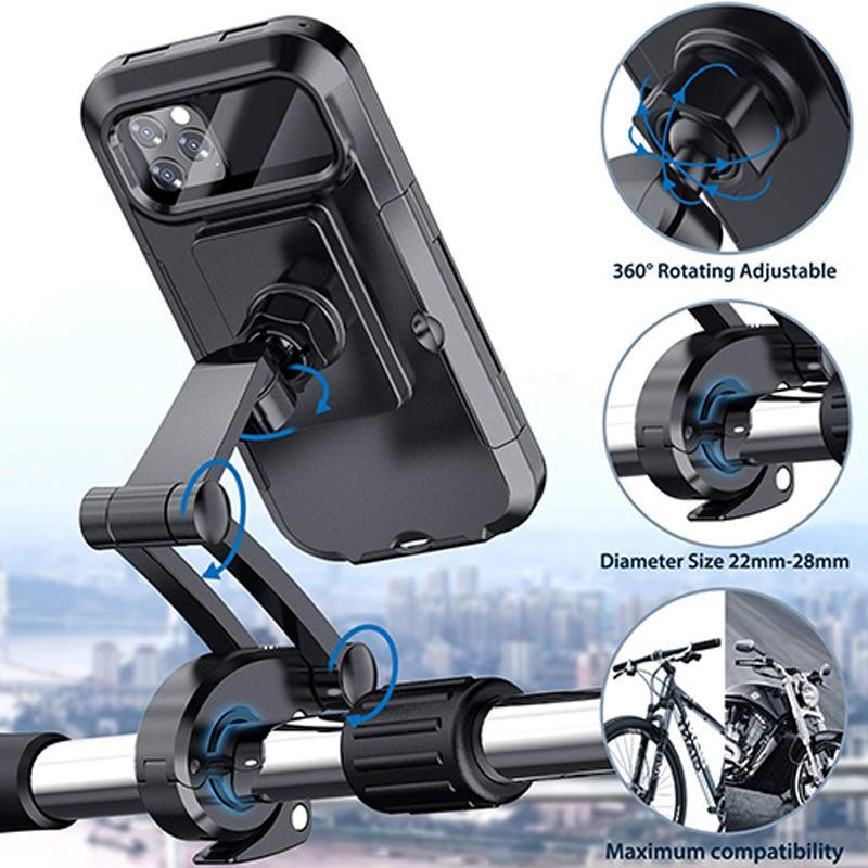 15W Powerbank - Waterdichte Houder voor Fietsstuur