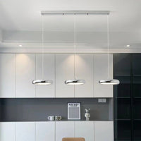 Aria Moderne Minimalistische Hanglamp Rood Zwart Zilver Metaal Slaapkamer