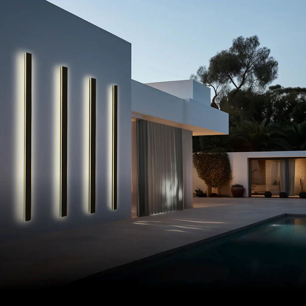 Elune Buiten Wandlamp LED Waterdicht Minimalistisch Metaal Tuin