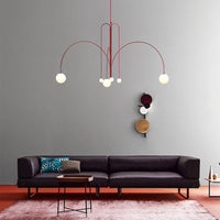 Monica Hanglamp Multi Simpel Glas Slaapkamer/Woonkamer