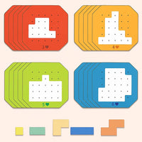 BrainBuild™ | Logisch puzzelspel voor kinderen & gezin, 108 blokken + 20 taken