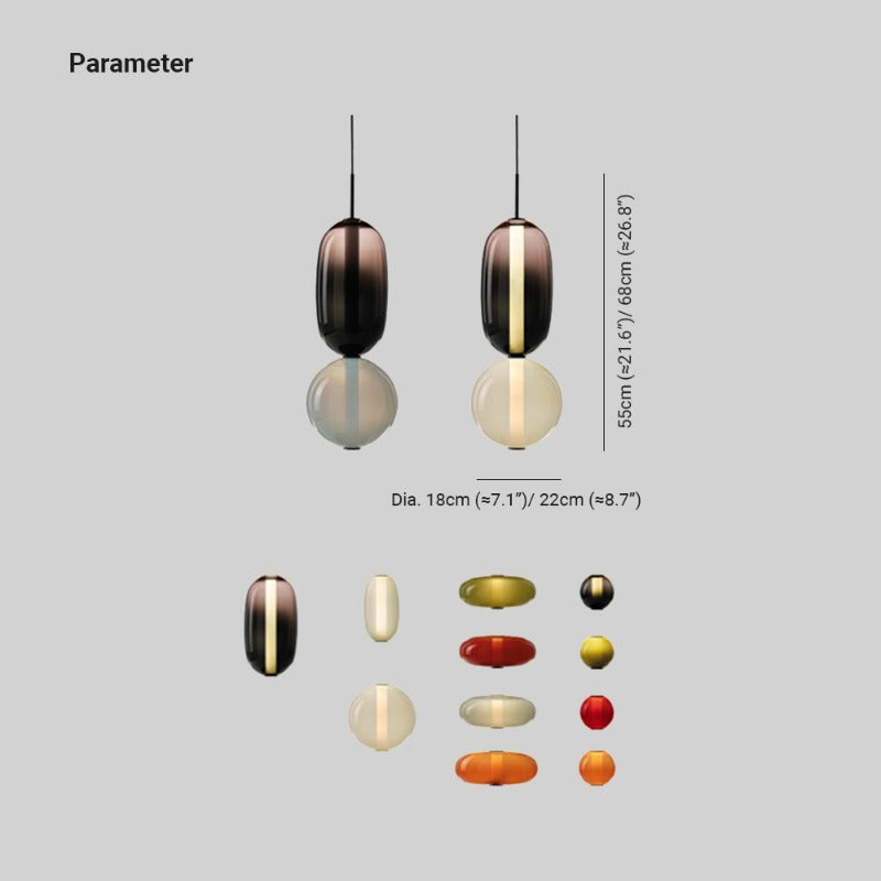 Syro Hanglamp Gecandied Glas