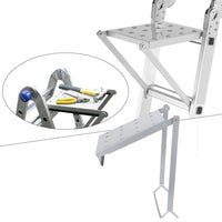 50% KORTING | ElevMate™ | Opvouwbaar Stalen Ladderplatform