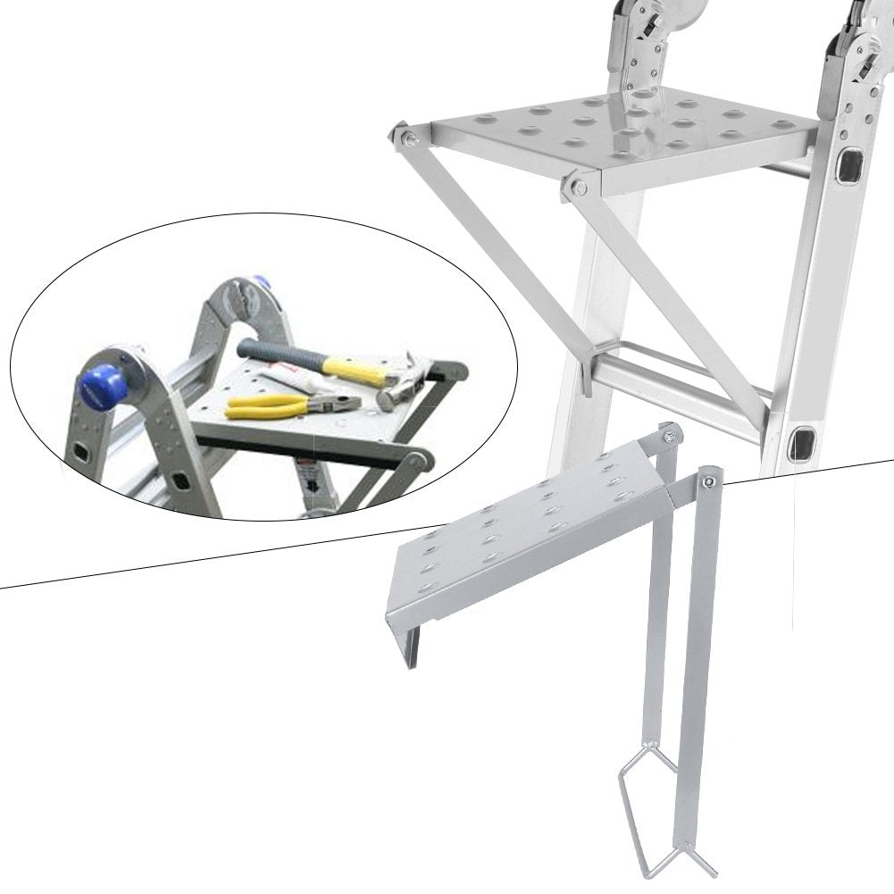 50% KORTING | ElevMate™ | Opvouwbaar Stalen Ladderplatform