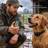 PROCANIS – Trainingshalsband voor Jacht- & Werkhonden met Afstandsbediening, IP67-Ontvanger & Bereik tot 800 m