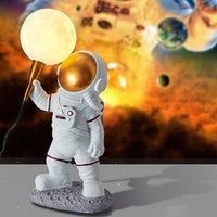 Brehn | CosmoBuddy Astronaut Wandlamp | Creatief Ontwerp | Hars & ABS | LED Slaapkamerlicht