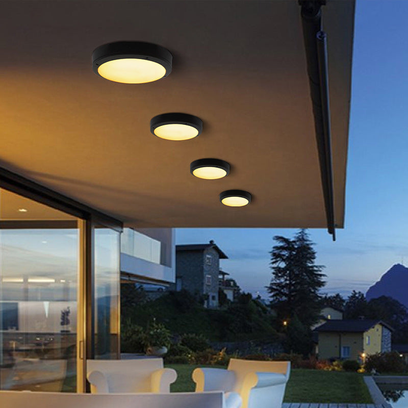 LunaShield LED-Plafondlamp voor Buiten | Weerbestendig Ontwerp volgens IP65