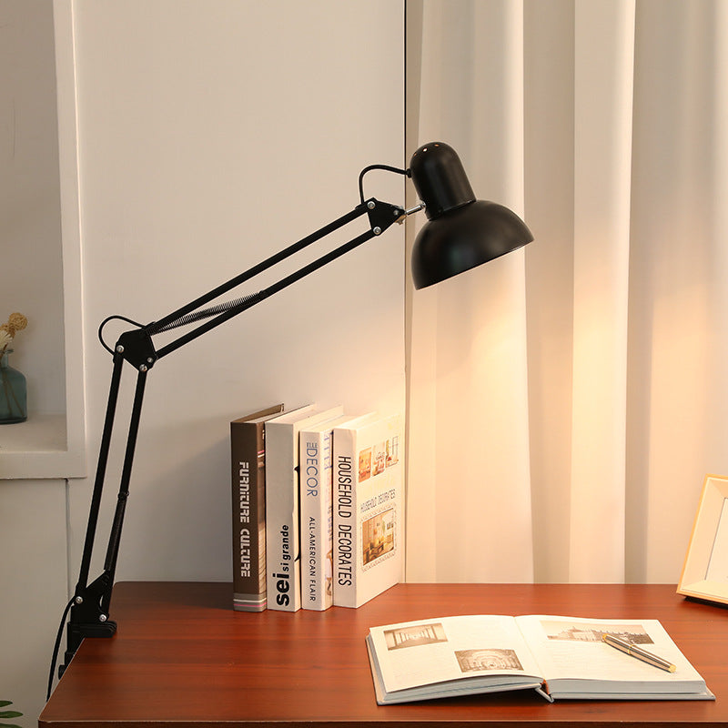 Moderne Minimalistische Verstelbare Metalen LED Tafellamp | 1-Licht Clip-On