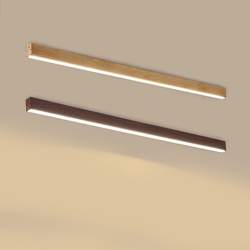 LumiGrain LED-Plafondlamp in Houtlook