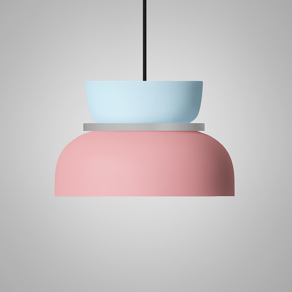 Noordse Zinklegering Dubbeltonen Kooi Hanglamp LED 1-lamp