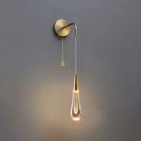 LumeTear LED-Wandlamp in Druppelontwerp