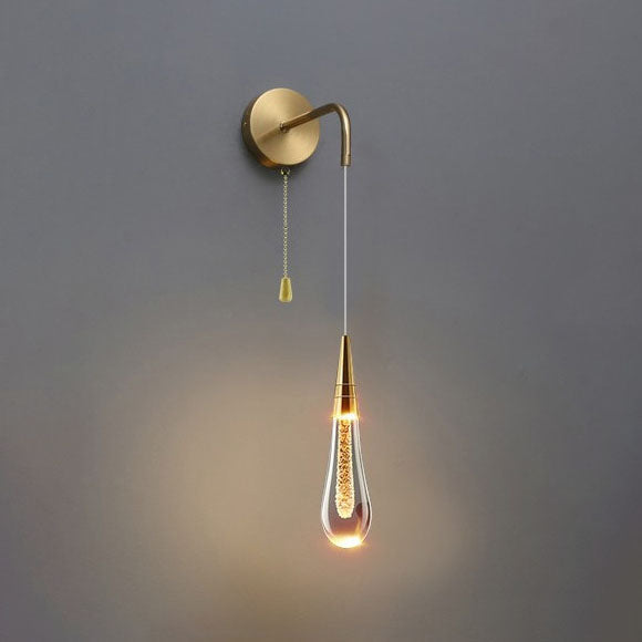 LumeTear LED-Wandlamp in Druppelontwerp