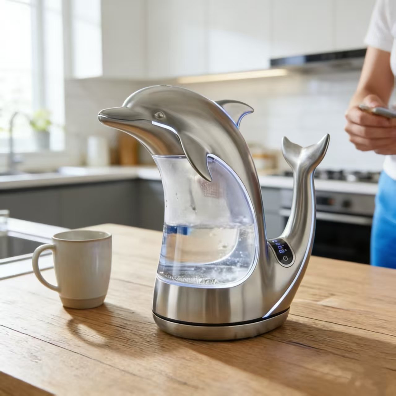 DolphinGlow - Kookketel voor Kustboil