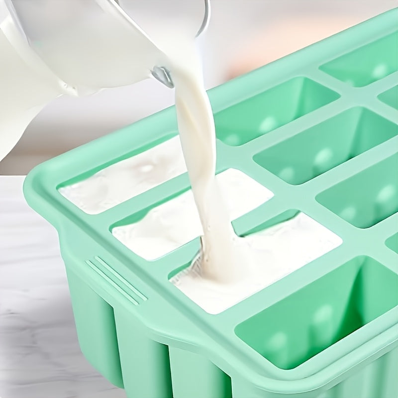 Siliconen IJsjesvorm voor Zelfgemaakte IJs en Bevroren Snacks