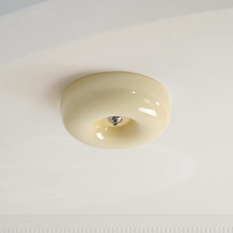 Candy Plafondlamp Crème Glas