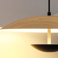Zephy Hanglamp Dôme Traditioneel. Hout/Bruin. Woonkamer/Eetkamer