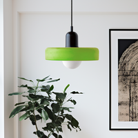 Skanto | Bauhaus Hanglamp | Gekleurd Glas, Verstelbare Hoogte & Ideaal voor Eetkamers en Moderne Interieurs