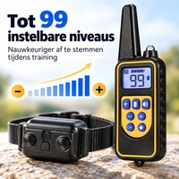 PROCANIS – Trainingshalsband voor Jacht- & Werkhonden met Afstandsbediening, IP67-Ontvanger & Bereik tot 800 m