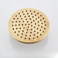 Vintage Koperen Douche Set Met Messing Kraan En Functionele Douchekoppen