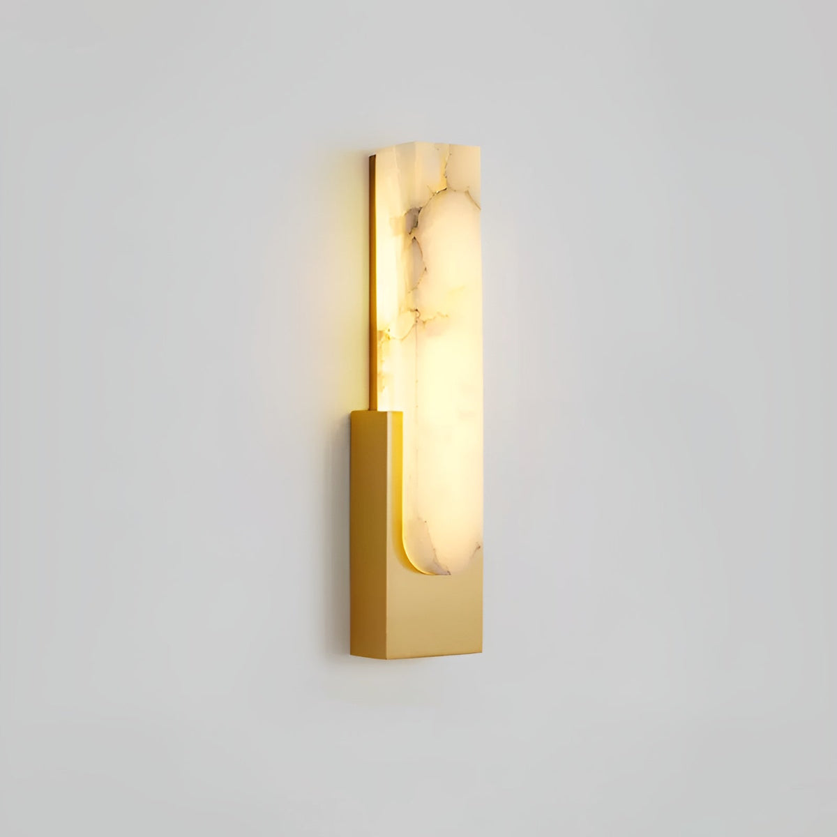 Agatha Moderne Kunstmatige Alabaster Minimalistische Wandlamp