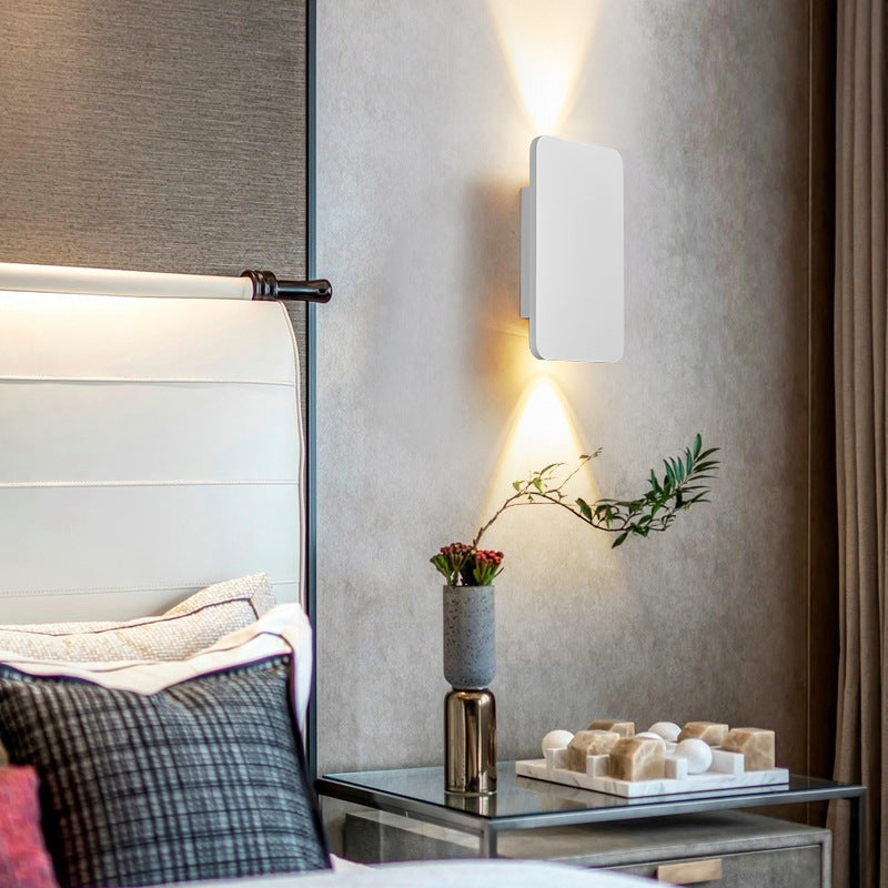 Moderne Vierkante Wandlamp Nova Slaapkamer/Woonkamer
