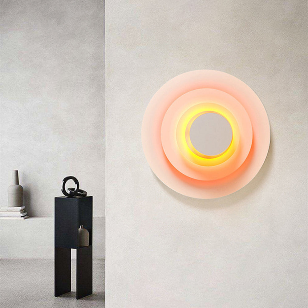 Noen Moderne Muurdecoratie Multicolor. Roze/Blauw/Geel. Woonkamer