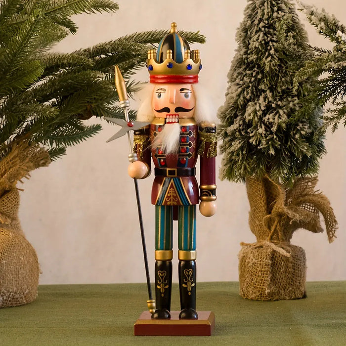 NussknackerJoy - Houten notenkraker soldatenfiguur voor tijdloze kerstmagie