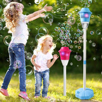 Automatische Bellenmaker voor Kinderen | BubbleFun Magische Bellen Speelgoed | 20.000+ Bellen/Min | Verstelbare Hoogte | Draagbaar