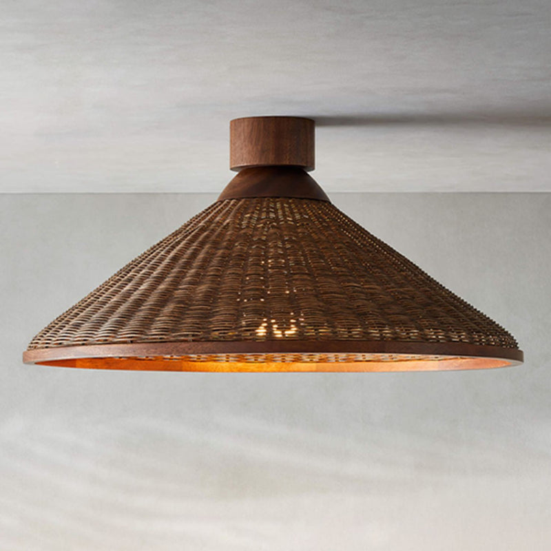 Silva Retro Design LED Hanglamp Riet Woonkamer/Restaurant/Hotel