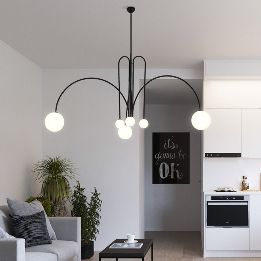 Monica Hanglamp Multi Simpel Glas Slaapkamer/Woonkamer