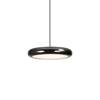 Aria Moderne Minimalistische Hanglamp Rood Zwart Zilver Metaal Slaapkamer