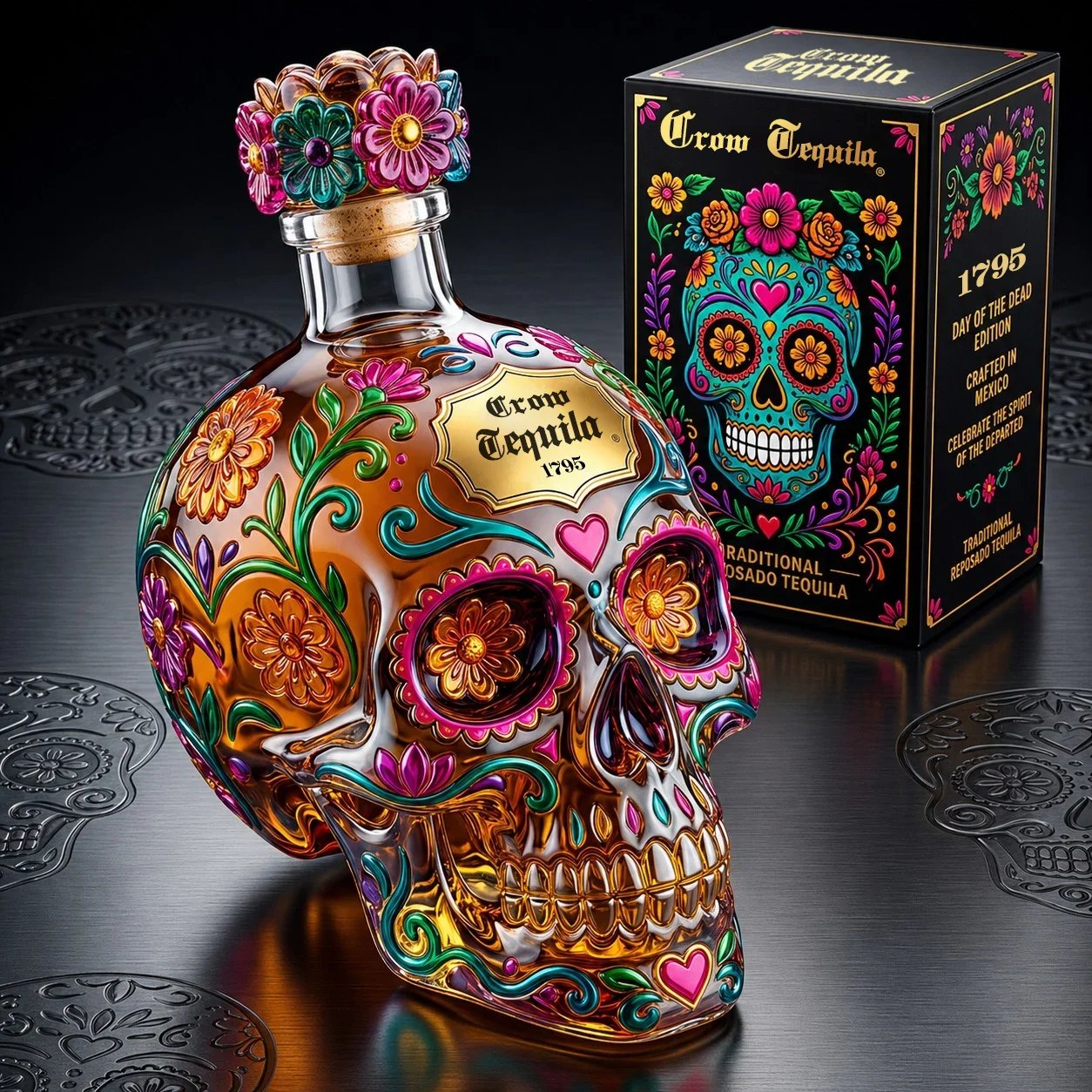 VeloraSkull – Premium Verzamelfles