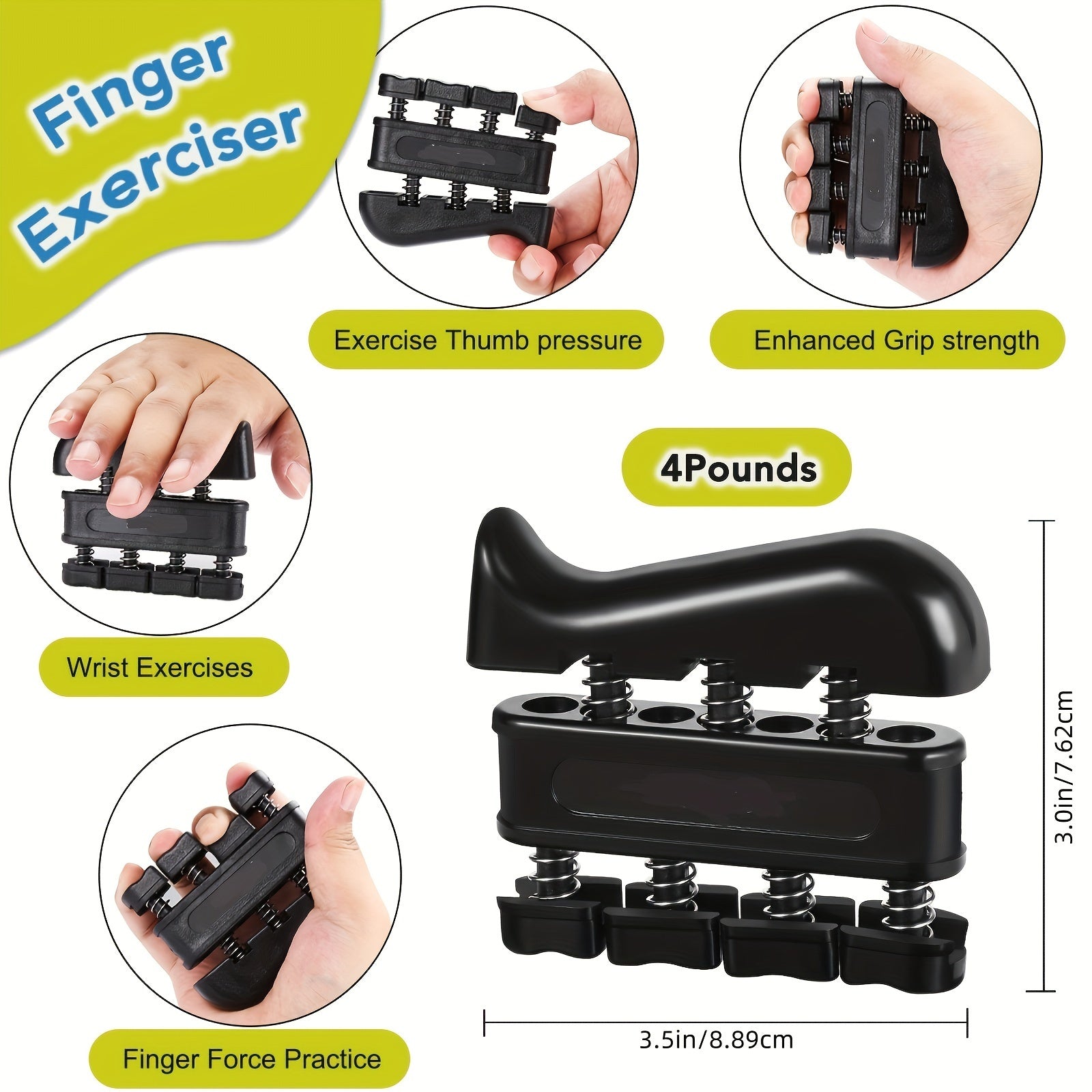 PowerGrip Hand Trainer Set – 5-in-1 voor Sterke Handen en Onderarmen