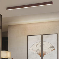 LumiGrain LED-Plafondlamp in Houtlook