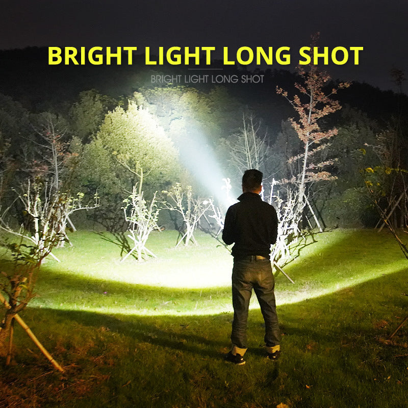 MS18 | Ultieme High-Performance LED-Zaklamp | 100.000 Lumen | 2.350m Lichtbereik | 18x CREE XHP70.2 LEDs | OLED-Statusdisplay & Actieve Koeling | IP68 Waterdicht