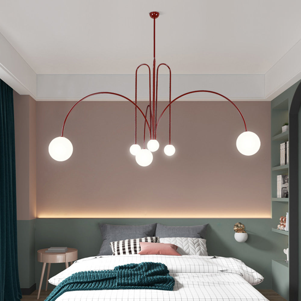 Monica Hanglamp Multi Simpel Glas Slaapkamer/Woonkamer